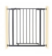 Varnostna vrata Dreambaby Ava (75 - 81 cm) kovinska črna - brez vrtanja